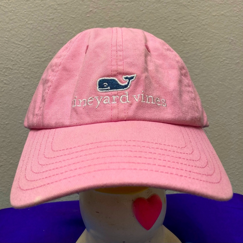 Vineyard Vines Women’s Pink Baseball Cap Strapback Hat